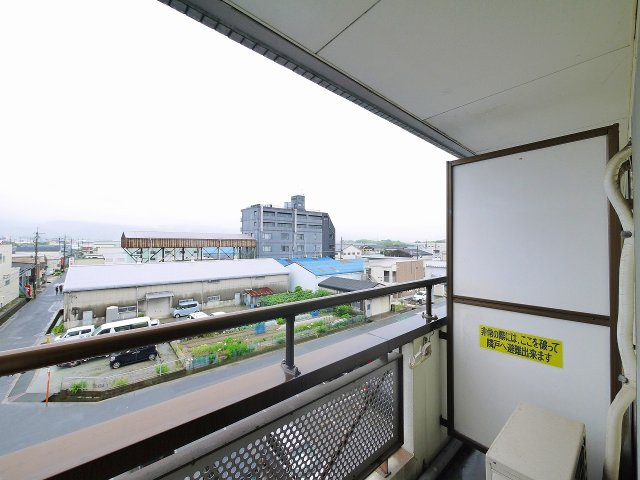 ブレスト北之庄Ⅴの展望|風通しも良いです