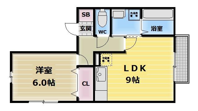 【間取り】 | 第7ウエスタンハイツ | 使いやすい間取りです
