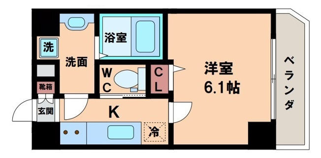 【間取り】 | グランパシフィック今宮