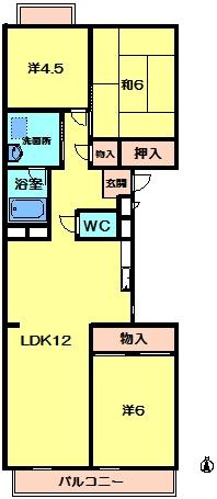 【間取り】 | エクセルハイツ第一学園前