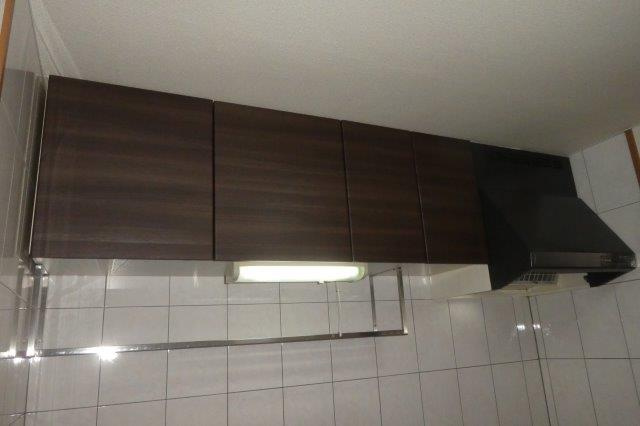 ロジュマンのキッチン|キッチン上収納