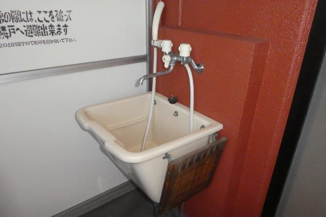 ロジュマンの設備|バルコニー洗い場