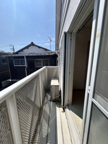 コートハウスのバルコニー