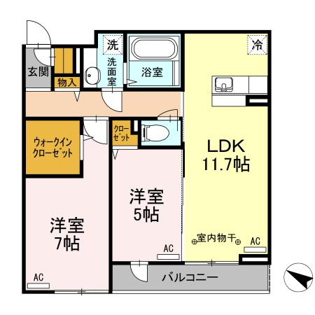 パレスグランディオーサの間取り
