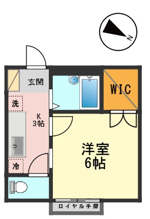 ひまわりハウスCの間取り