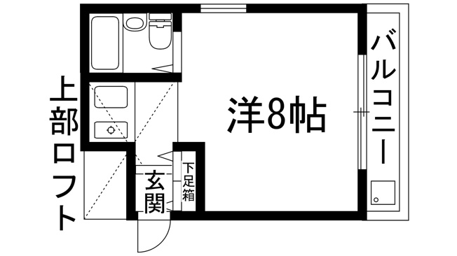 【間取り】 | パレス甲東園