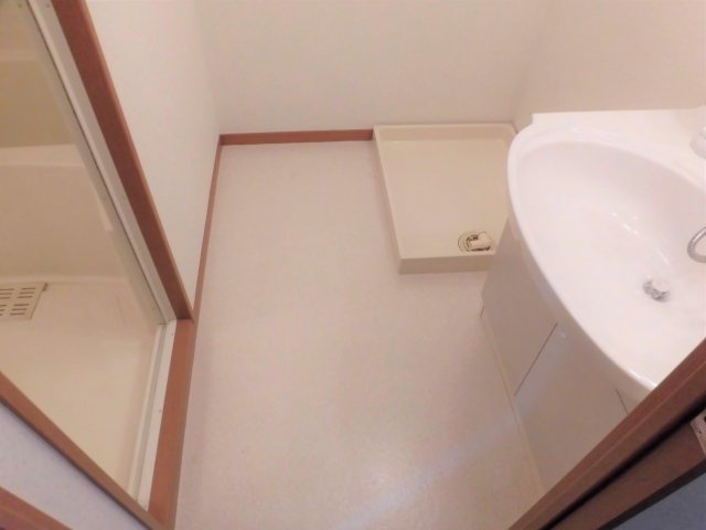 メゾネット慶城Aの洗面所