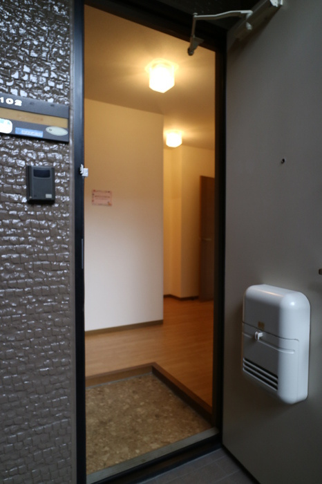 ＪＡハイツ谷川Ⅰ　A棟の玄関