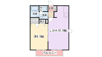 【間取り】 | ヴィラコートＤ