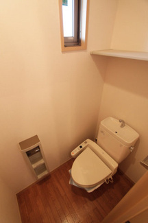 【トイレ】 | ヴィラコートＤ | ゆったりとした空間のトイレです