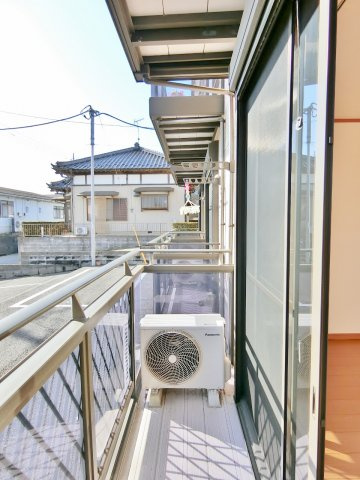 サンヴェール下永吉のバルコニー