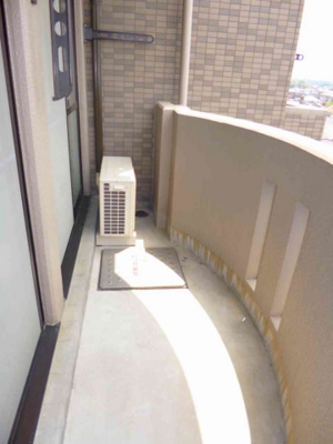 【バルコニー】 | グランシスサウスウエスト | ※同建物同型別のお部屋