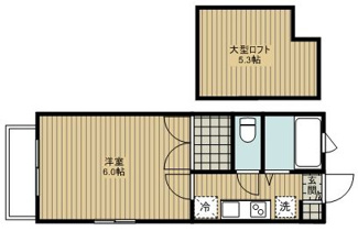 【間取り】 | ハイツセルフィッシュ