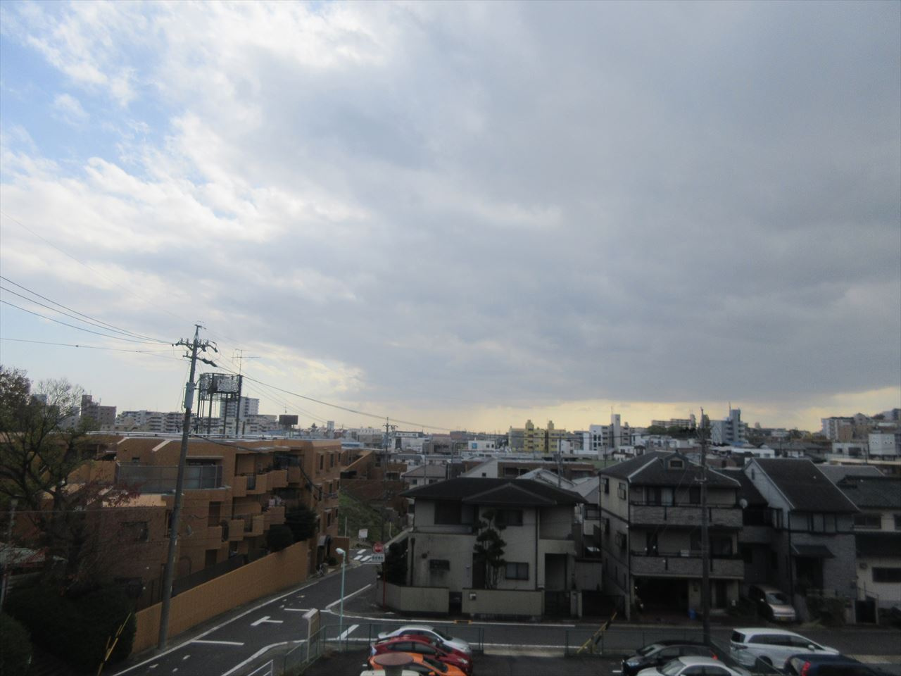 西一社第一団地 15号棟の展望