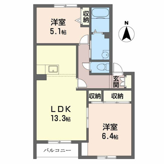 【間取り】 | サウス・サンティーナ