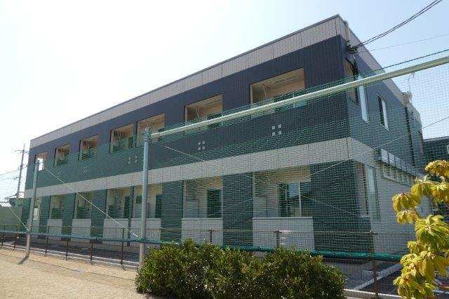 総社市駅南２丁目のアパートの外観