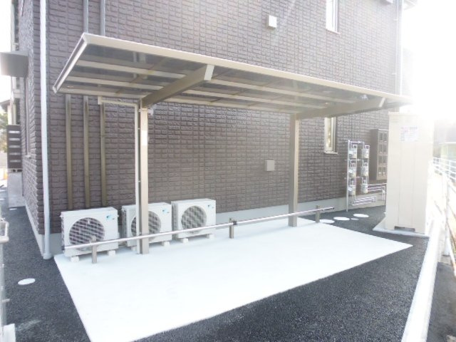 倉敷市中央２丁目の賃貸マンションのその他共用部分|自転車置き場