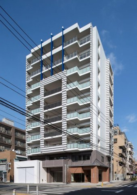【外観】 | セルアージュ横濱関内ル・ミュウ | JR京浜東北線・根岸線「関内」駅徒歩14分、「石川町」駅徒歩11分、横浜市営地下鉄ブルーライン「伊勢佐木長者町」駅徒歩7分