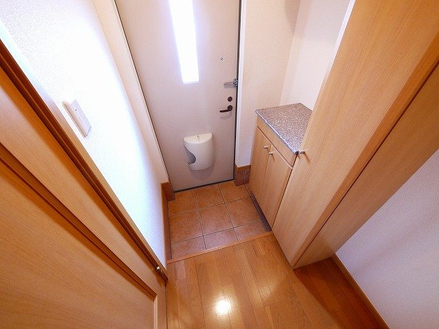 リア　フォレスト　サガラの玄関|きれいな玄関です