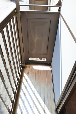 トミーハウス鹿島ガーデンⅡのバルコニー