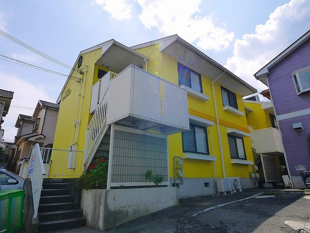 ハイツ宇宙の便りの外観|外観もきれいです