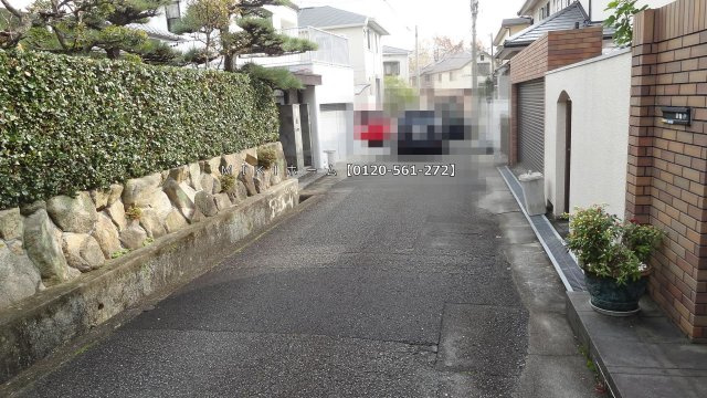 箕面市桜ケ丘４丁目　土地の周辺