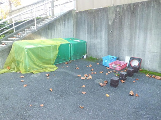 【その他共用部分】 | 敷地内ごみ置き場でごみ出しもらくらく～♪忙しい社会人さんや学生さんにはうってつけ！