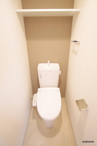 インザグレイス桜ノ宮　仲介手数料無料のトイレ