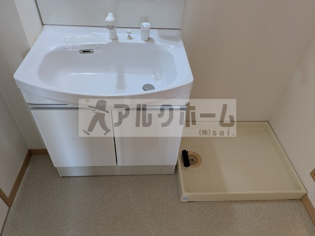 本町八幸ハイツの洗面所