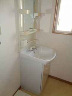 【洗面所】 | メゾンアルファ | 使いやすい洗面所です