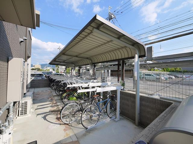 クラヴィエ西木辻のその他共用部分|駐輪場