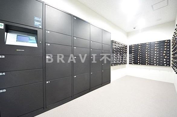 アスヴェル阿波座BLUE EARTH（アスヴェルアワザブルーアース）　BRAVI不動産のその他共用部分|【アスヴェル阿波座BLUE EARTH】宅配ボックス
