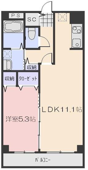 【間取り】 | セレ　グレージュ