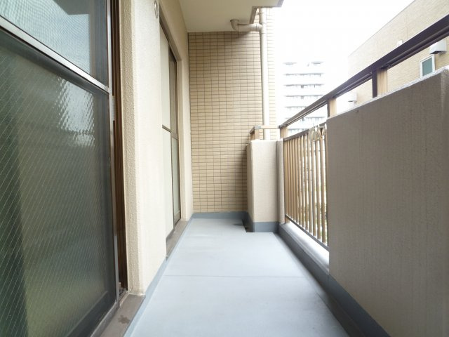 カサパルコ敷津のバルコニー