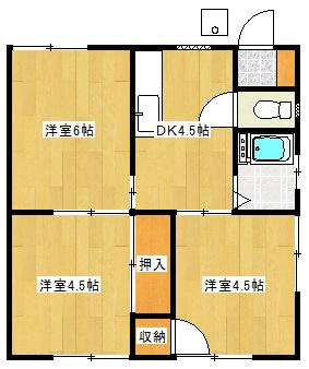 リバティハウスの間取り
