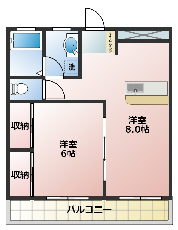 リージェントマンションの間取り