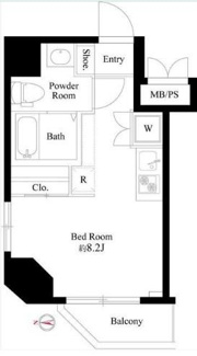 【間取り】 | La Perla Waseda