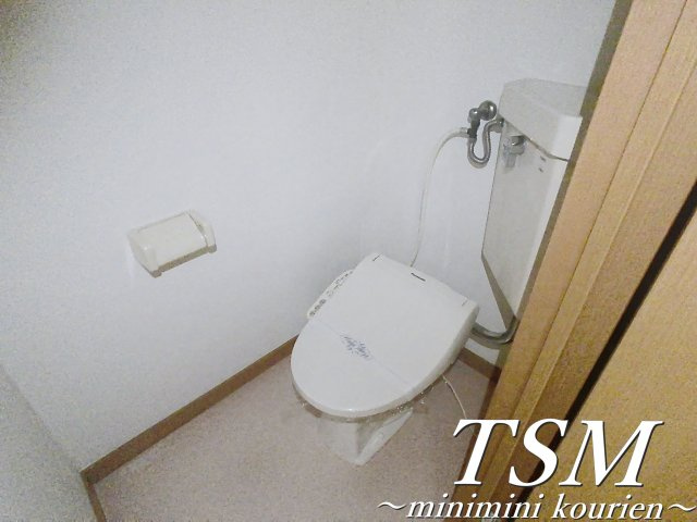 香里大西コーポのトイレ|ウォシュレットは残置物