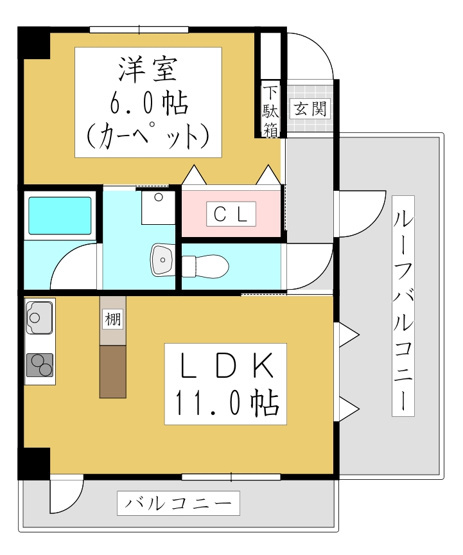 【間取り】 | ポムダムール
