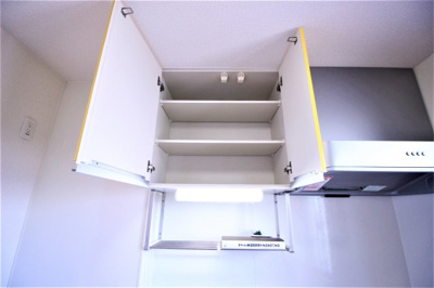 【キッチン】 | レフィナードカルチェ　Ａ棟 | キッチン上収納