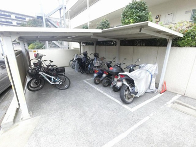 【その他共用部分】 | 鷺沼台スカイマンション | バイク・自転車置き場