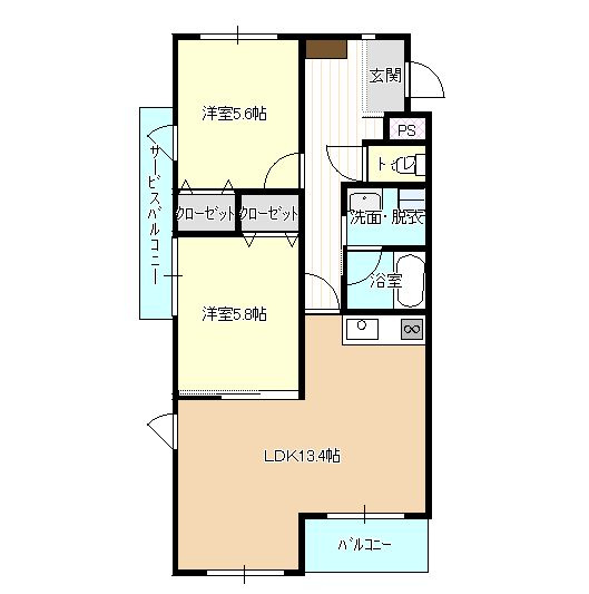 【間取り】 | ウエストプレイスＴＯＹＯ