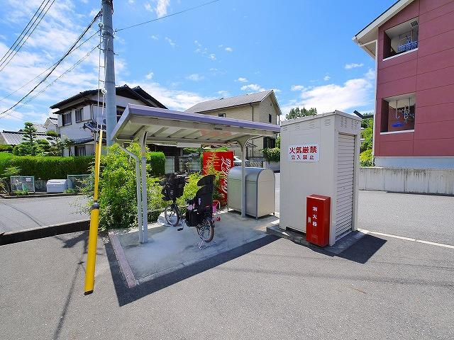 サンフィット茜のその他共用部分|屋根付き駐輪場