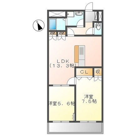 ネオコスモ加木屋Ｂの間取り