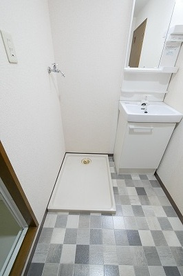 ベルグラン古市2の洗面所|ベルグラン古市2 204号室　