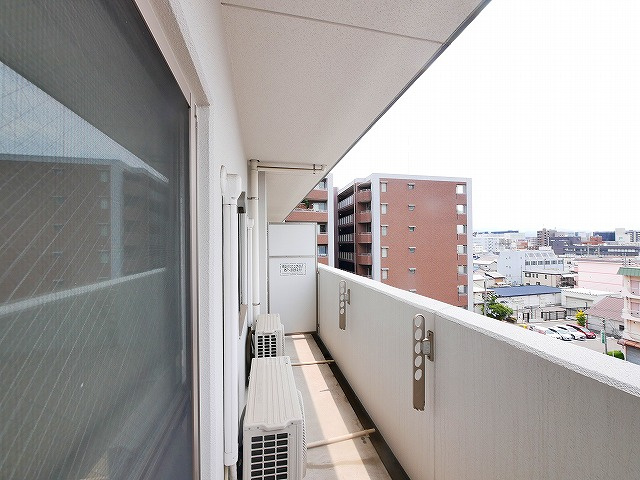 ロイヤルステージ新大宮のバルコニー|広々としたバルコニーです