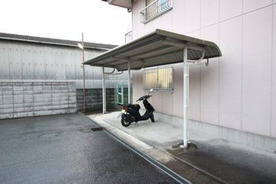 【その他共用部分】 | セブンハイツ | ☆屋根付き駐輪場☆