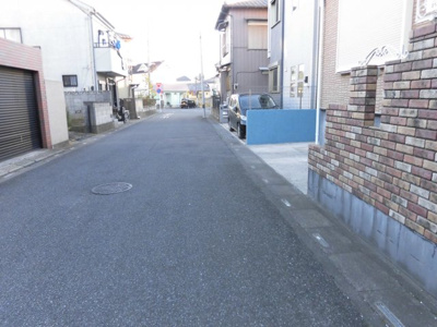 【前面道路含む現地写真】 | 越谷市北越谷 FPの家 | 前面道路含む現地写真です