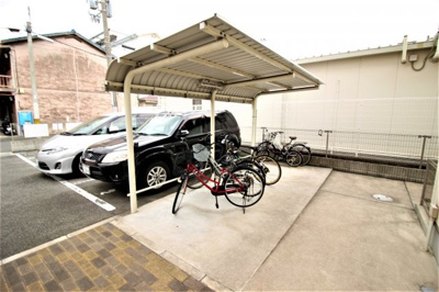 【その他共用部分】 | エスティームⅡ番館 | 屋根付き駐輪場