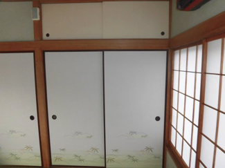 【収納】 | 緑町貸家 | 2F6畳和室押入